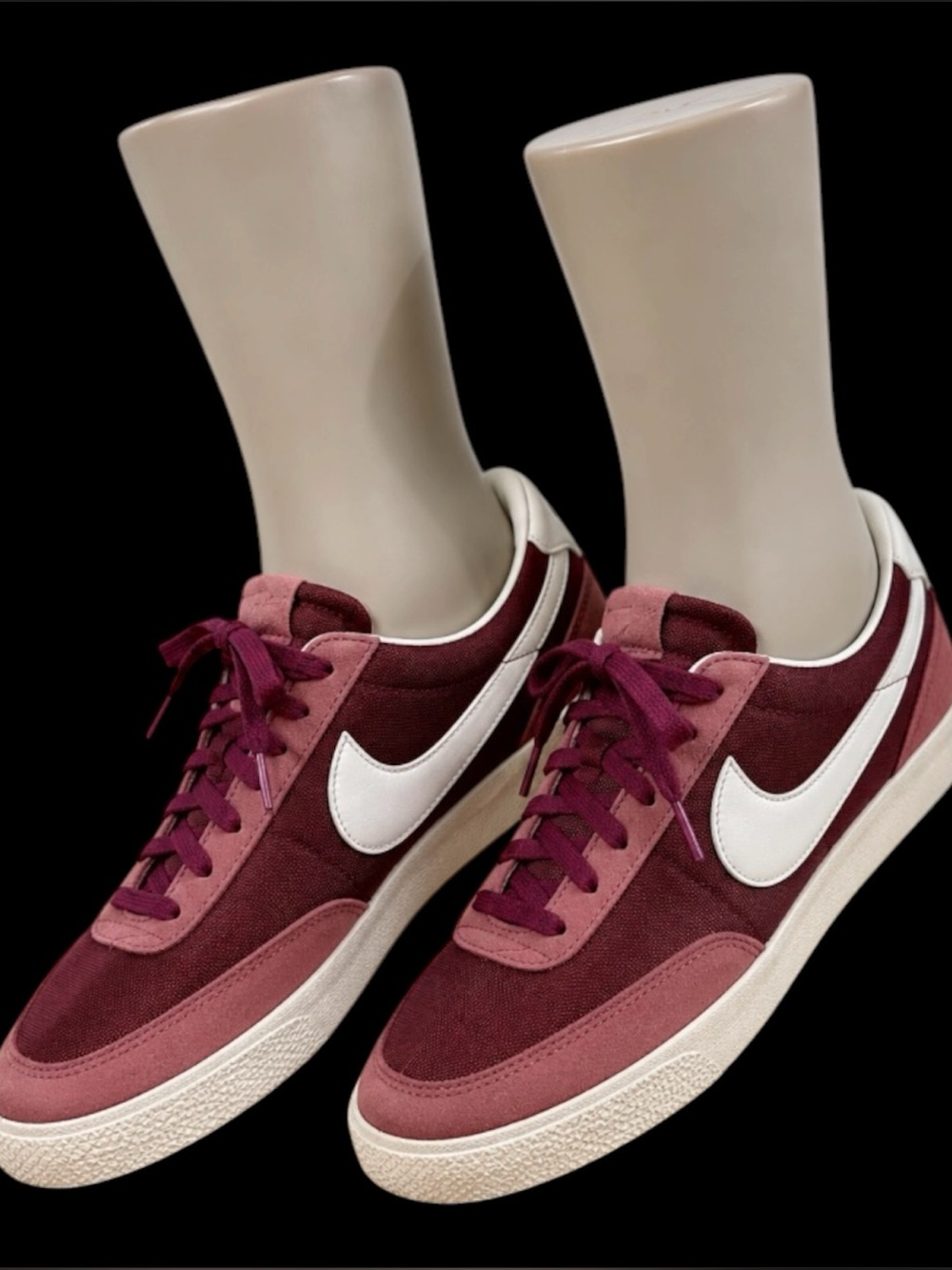 Nike Women’s Sneakers in Burgundy and Dusty Pink
